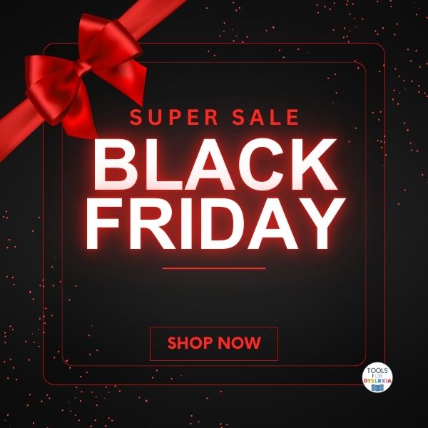 Black Friday Sale Ad that reinforces the point made in the text that connects to the unstressed syllable of purchase