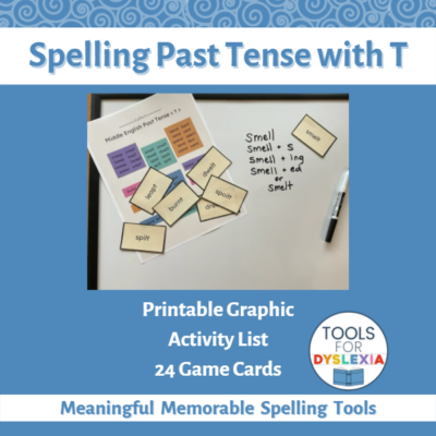Spelling Past Tense with T cover