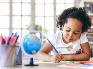 Image of girl spelling doubt to point to Doubt: A Structured Word Inquiry