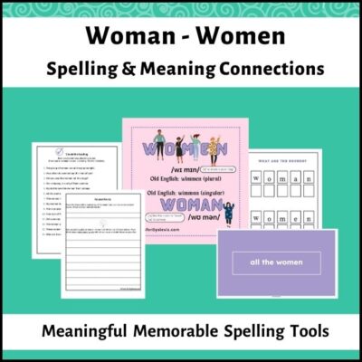 Spelling Woman-Women product image