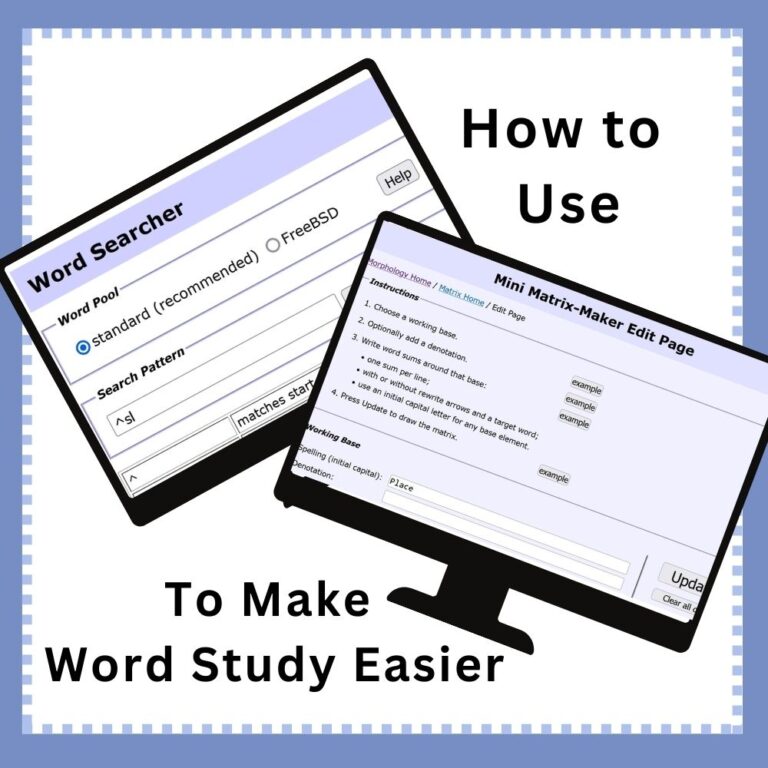 How to Use Word Searcher & Mini-Matrix Maker