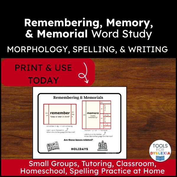 Cover for remembering memory memorial word study