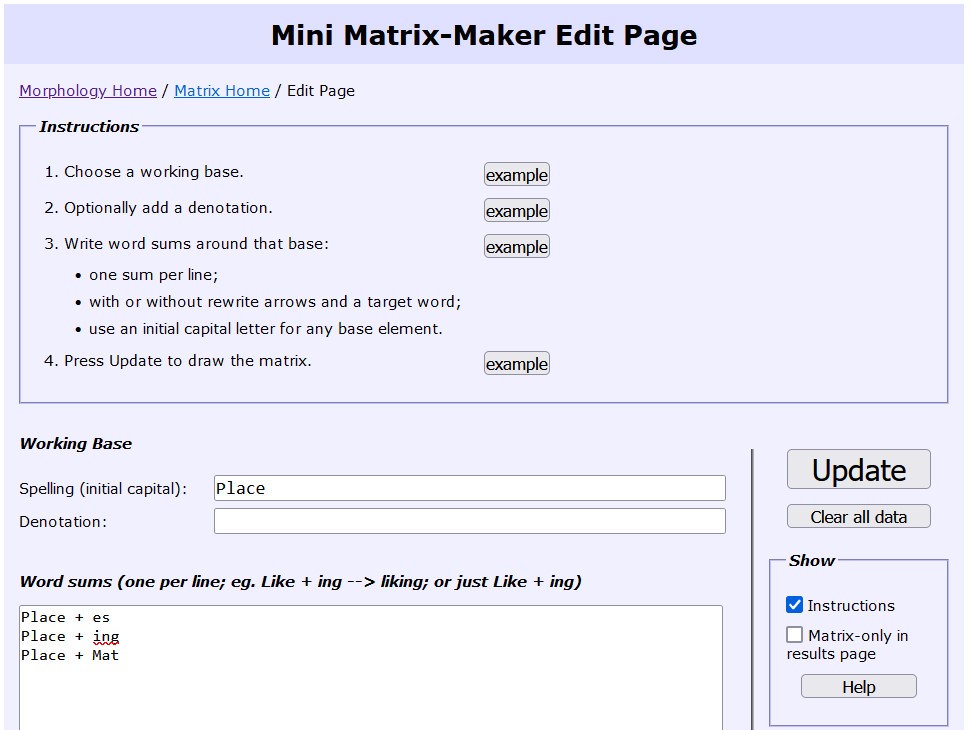 structured word inquiry tools mini matrix maker image

