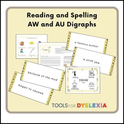 Reading and Spelling AW and AU