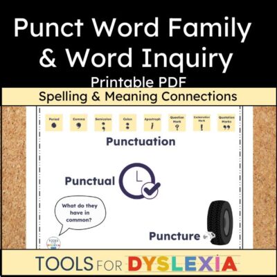 punct word family word inquiry