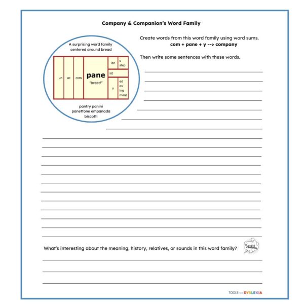 Company Companion: Learning from their Word Family - Image 2