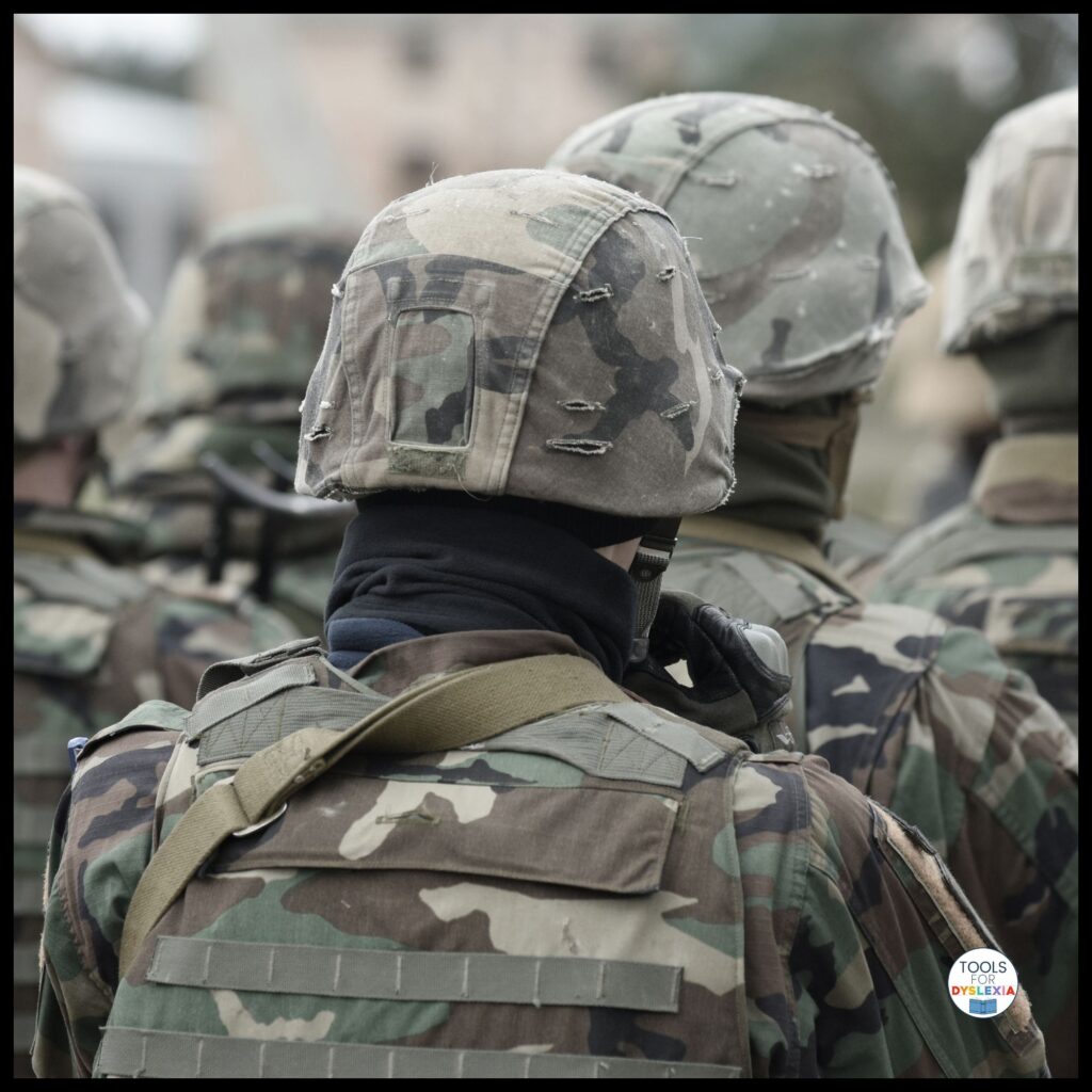 Veteran Veterinarian Vetting surprising relatives image of soldiers in camouflage uniforms